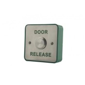 Videx, SP80/S, Surface Stainless Steel Push to Exit Button