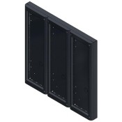 Videx, 4889, Nine Module Surface Backboxes with Grey Finish for 4000 Series Door Panels