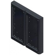 Videx, 4884, Four Module Surface Backboxes with Grey Finish for 4000 Series Door Panels