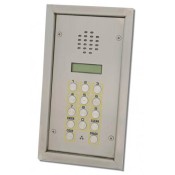 Videx, SP300-1, Vandal Resistant Flush Audio Digital Door Panel with Display and Voice Annunciation for VX2200 Series Systems
