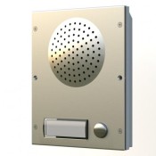 Videx, 8203-1, VX2200 Speaker Unit with 1 Button Available in Stainless Steel or Aluminium