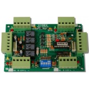 Videx, 2204N, 4 Way Audio Isolation PCB for VX2200 Systems - Used to Isolate Each Apartment from the Others