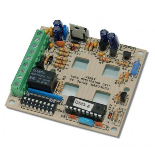 Videx, SP35, Door Monitoring PCB Requires PSU and Sounder
