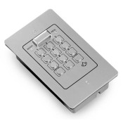 Videx, 810N/A, Flush Mounting Aluminium Access Control Keypad with Single Code(20PF)