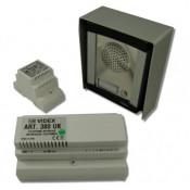 Videx, 8K-1S/380, 8000 Series Audio 1 Button Surface Telephone Interface Kit - Stainless Steel or Aluminium Finish