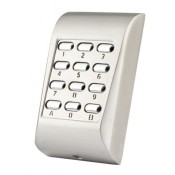 Videx, MTPADS, Surface Aluminium Keypad with Metal Backlit for 99 Codes 1 Relay in Silver - 12/24V AC or DC (IP65)