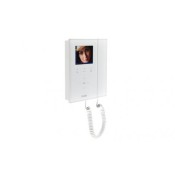 Videx, KRV86W, Surface Mount Kristallo Colour Video Apartment Station with Handset in White for VX2300 System