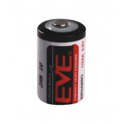 EVE, ER14250(HALF-AA), 3.6V Lithium HALF-AA Type Battery with 1200mAh Capacity
