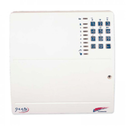 COOPER(Scantronic), 09448eur-90, 7 Zone Plastic Control Unit Comes W/ Keypads with Global Tamper