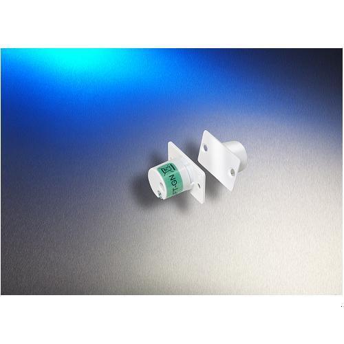 Elmdene, QFT-GN, Quick Fit Flush Plastic with 1k / 1k Resistor (Green), 2 Terminal, Grade 2 - White