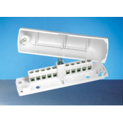Elmdene, EN3-JB10, Junction Box - 8 Terminals Plus Micro-Switch Tamper (White)