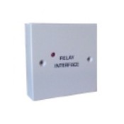 T2 Solutions, 500-011W, Easy-Relay 12V DC Boxed (White) with Printed text "RELAY INTERFACE" on front cover (Back Box not included)