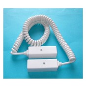 Knight Plastics, L60, 6-Way 20" Coiled Cord Door Loop with JB White