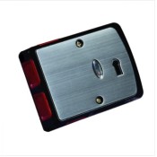 Knight Plastics, PA4S, Electronic Confirmable PA. 4-Button with LED and Selectable Resistors - S/Steel Fascia (Grade 3)