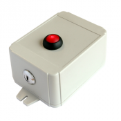 PB1B, Wireless Panic Button Transmitter with key-switch reset + PP3 Battery