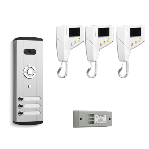 Bell (BLV3) 3 Station Bellini Colour Video Door Entry System