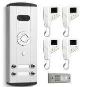 Bell (BLV4) 4 Station Bellini Colour Video Door Entry System