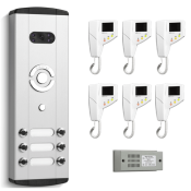 Bell (BLV6) 6 Station Bellini Colour Video Door Entry System