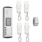 Bell (BL106-4) 4 Station Bellini Combined Door Entry System