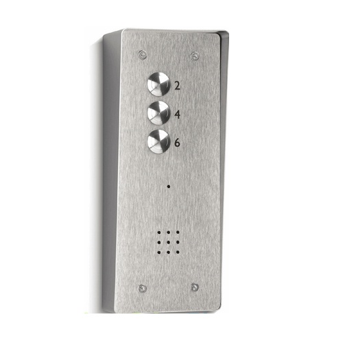 VRP3-S, 3 Button Vandal Resistant Surface Panel