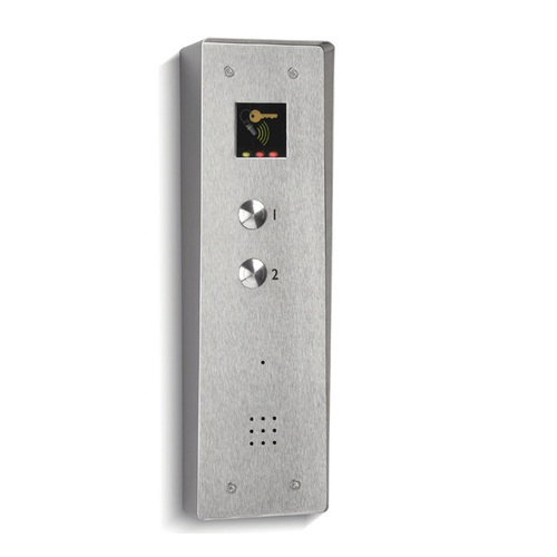 CSPP-2/VRS, 2 Button Vandal Resistant Surface Panel and Proximity Reader