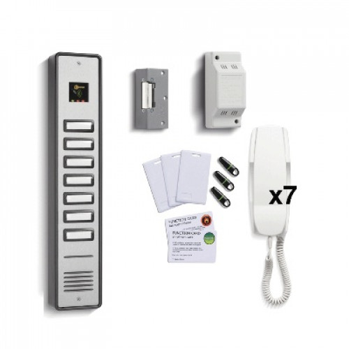 Bell, CSP-7, 7 Way Combined VR Door Entry and Proximity Reader