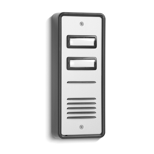 SPA2, Standard 2 Button Aluminium Door Entry Panel