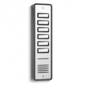 SPA6, Standard 6 Button Aluminium Panel