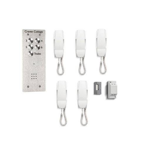 Bell, VRK5, 5 Station Vandal Resistant Door Entry System