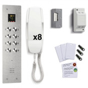 Bell, CSP-8/VR, 8 Way Combined Door Entry kit with Proximity Reader