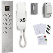 Bell, CSP-9/VR, 9 Way Combined Door Entry kit with Proximity Reader