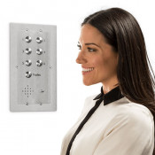 Bell, LCP7, 7 Button Vandal Resistant Panel Laser (Flush)
