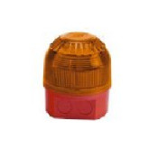 PSB-0004(18-980483), Beacon (High Power 5J Xenon) AC Red/Amber, Deep Base,110/230 AC