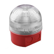 PSB-0041(18-980586), Beacon (High Power 5J Xenon) Red/Clear, Deep Base,10-60 V