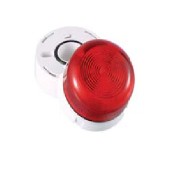 QBS-0007(45-711611), LED Standard Beacons AC Red Lens - Continuous,110V AC