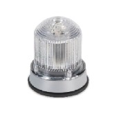 QBS-0009(45-711631), LED Standard Beacons AC Clear Lens - Continuous,110V AC