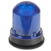 QBS-0010(45-711641), LED Standard Beacons AC Blue Lens - Continuous,110V AC