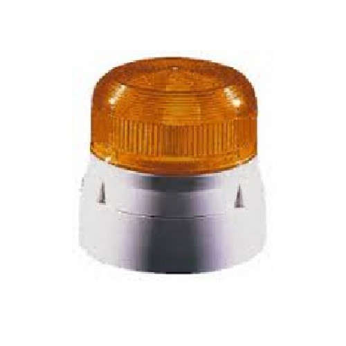 QBS-0013(45-711821), LED Standard Beacons AC Amber Lens - Flashing,110V AC