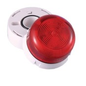 QBS-0022(45-712611), LED Standard Beacons AC Red Lens - Continuous,230V AC
