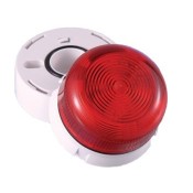 QBS-0027(45-712811), LED Standard Beacons AC Red Lens - Flashing,230V AC
