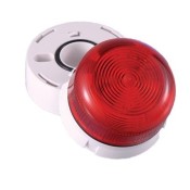 QBS-0060(45-716411), LED Standard Beacons Red Lens,11-35V DC