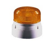 QBS-0063(45-716421), LED Standard Beacons Amber Lens,11-35V DC
