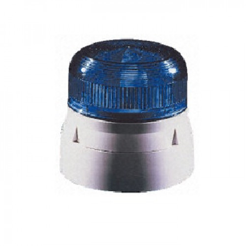 QBS-0020(45-712341), Xenon Standard AC  Blue Lens 3W Xenon,230V AC