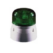 QBS-0037(45-713151), Xenon Standard Green Lens 1W Xenon,12/24 VDC