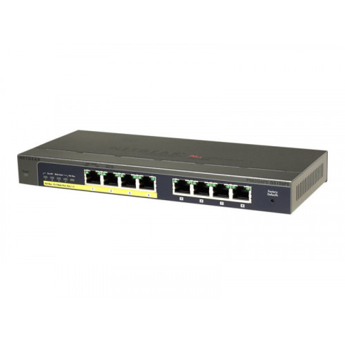 Netgear GS108PE ProSafe Plus 8-port Switch (4x PoE)