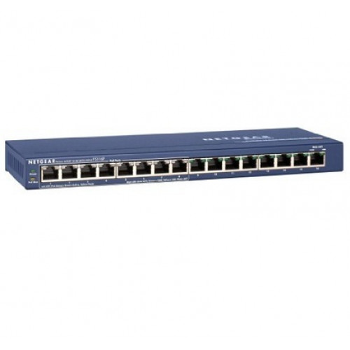 NetGear ProSafe FS116P 16-port Switch with PoE