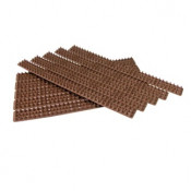 Am-Tech (S1606) 10pc SECURITY SPIKES - BROWN