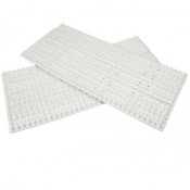 Am-Tech (S1607) 10pc SECURITY SPIKES - WHITE
