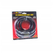 AM-Tech (T1835) LED COMBINATION CABLE LOCK