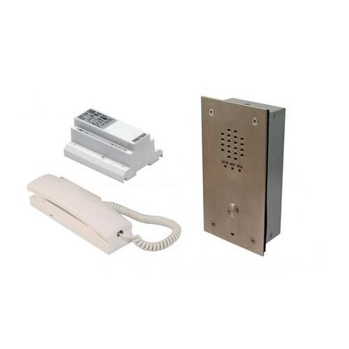 Videx, VR120DK-1, 1 Way Vandal Resistant Fush Mounted Door Entry Kit